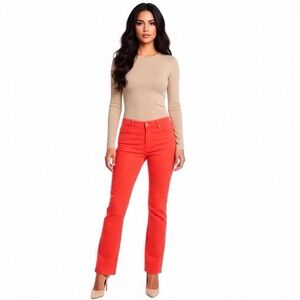 Dsquared2 Made in Italy Orange Jeans Size 30 Slim Straight Designer Ankle